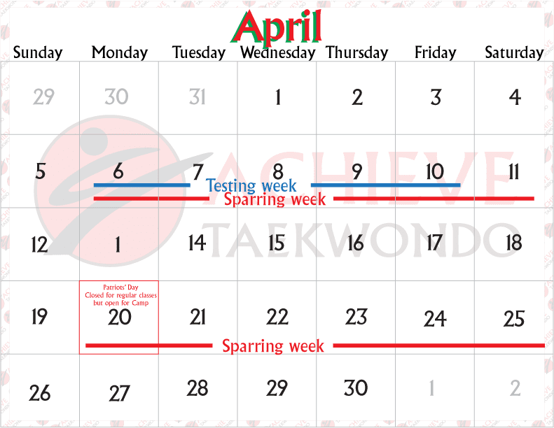 Girl learning taekwondo